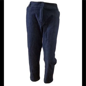 NY&C crop women’s pants Sz 16 soft denim